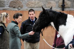 Princess Anne visits Horseback UK