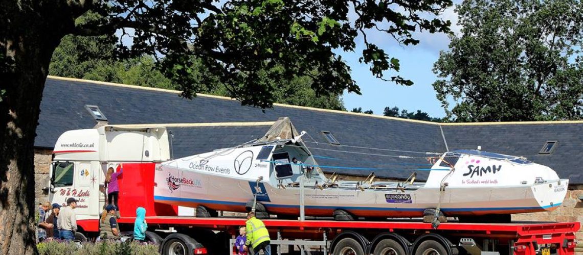 World's Biggest Ocean-Going Rowing Boat Raises Funds for HorseBack UK ...